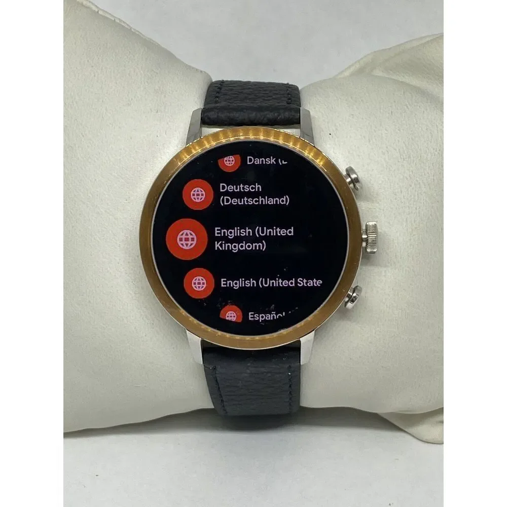Fossil Gen 4 Authentic Digital Dial Smart Watch Custom Band FTW6016 DC178